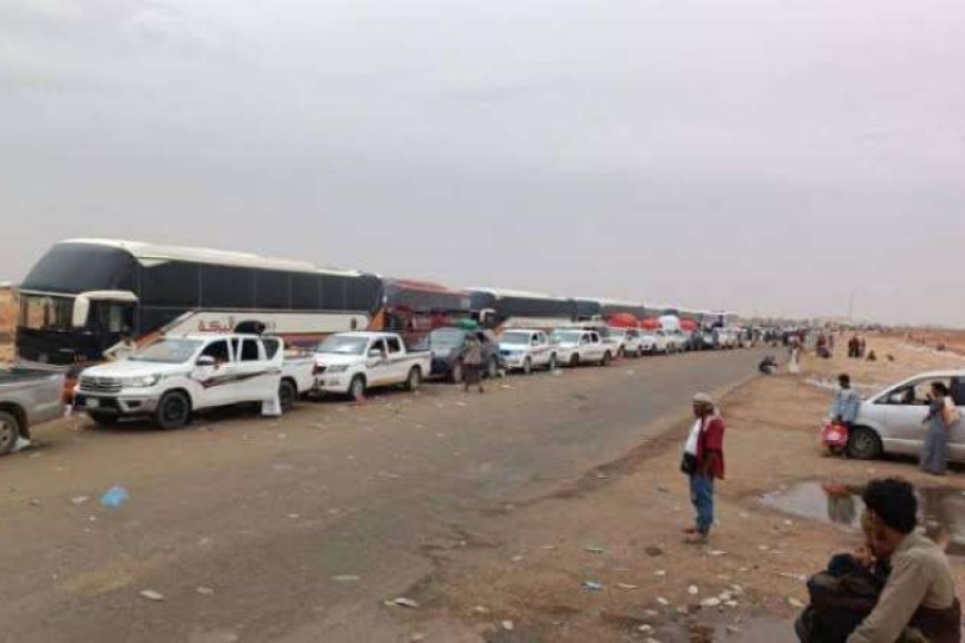 ارحموا هؤلاء.. صحفي حضرمي يسلط الضوء على معاناة العالقين في الوديعة