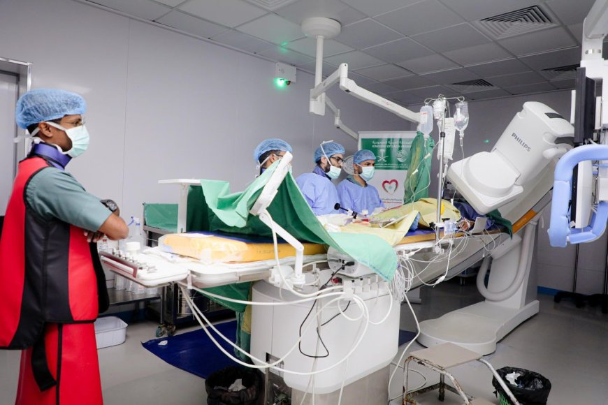 فريق نبض الحياة ينجح في عملية قلب مفتوح شديدة التعقيد لامرأة أربعينية