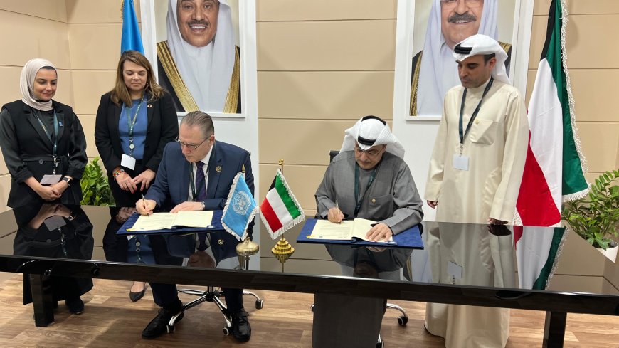 توقيع اتفاقية تعاون بين الأمم المتحدة والكويت لزيادة كفاءة ميناءي عدن والمكلا