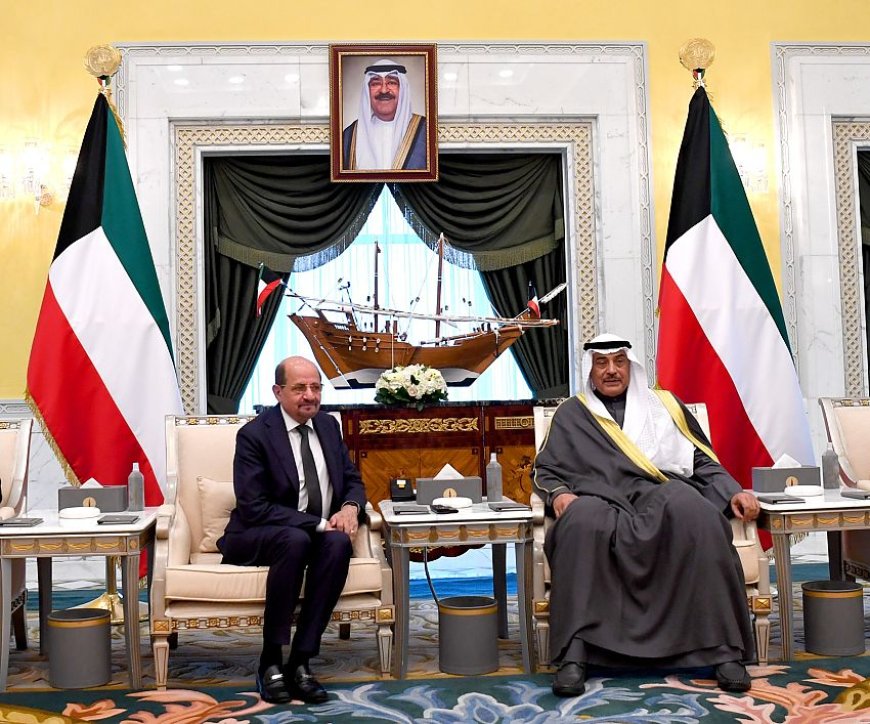 تفاصيل مباحثات وزير الخارجية اليمني وولي عهد الكويت