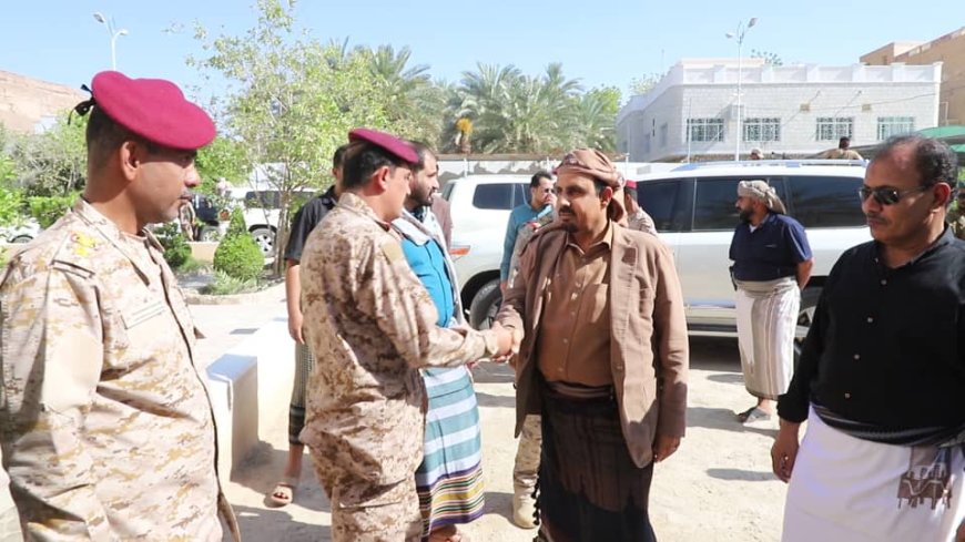 محافظ حضرموت يصل سيئون لتفقد مديريات الوادي والصحراء