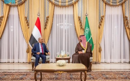 بعد تعيينه رئيساً للحكومة.. بن بريك يبحث مع بن سلمان أولويات الدعم الاقتصادي لليمن
