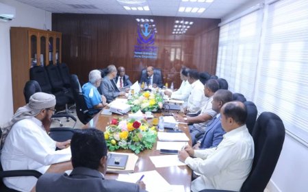 مجلس إدارة مؤسسة موانئ البحر العربي يعقد اجتماعه الثامن في مدينة المكلا