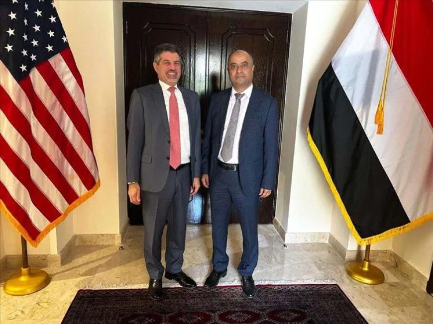السفير الأمريكي: نتطلع للتعاون مع بن بريك لإنهاء تهديد الحوثيين