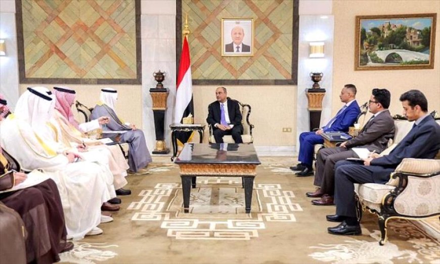 بن بريك يبحث مع مجلس التعاون دعم بلادنا في مواجهة تحديات المرحلة الحرجة