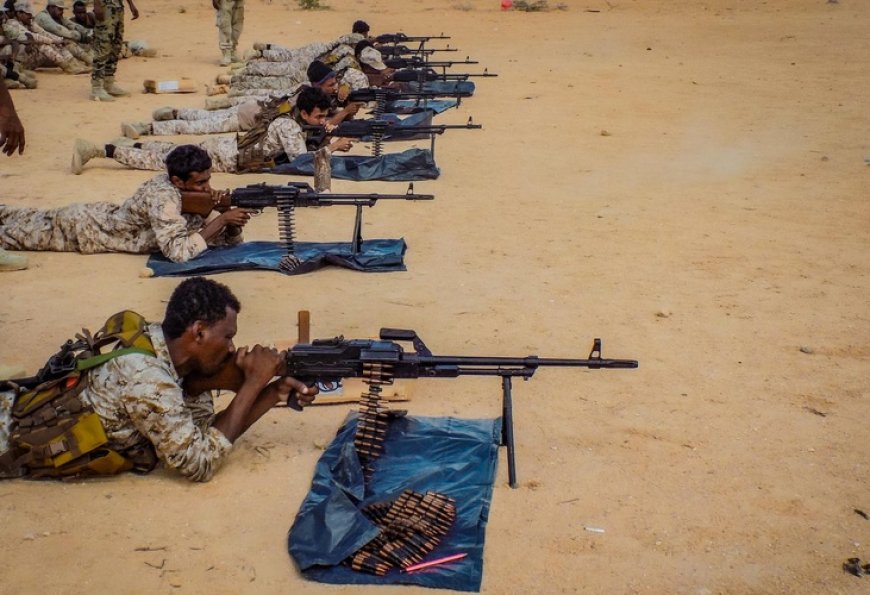 تدريبات الرماية التكتيكية في لواء الريان بالمنطقة الثانية ضمن برنامج التأهيل القتالي المتقدم