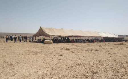 شاهد أول صورة لتوافد قبائل سيبان في العليب لرفض المعسكرات الخارجة عن الدولة