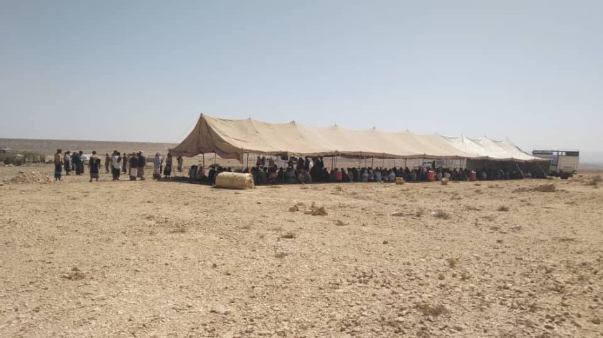 شاهد أول صورة لتوافد قبائل سيبان في العليب لرفض المعسكرات الخارجة عن الدولة