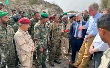 وفد أممي يزور الضالع لمناقشة مبادرة فتح طريق عدن – صنعاء