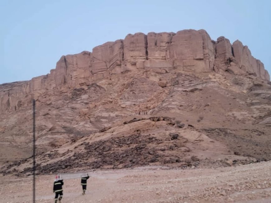 3 شبان عالقون في جبال شبوة.. ومطالبات بإنقاذهم