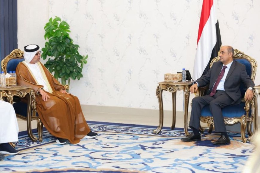 خلال لقائه بالسفير الإماراتي.. رئيس الوزراء يشيد بالدعم التنموي في الطاقة والخدمات