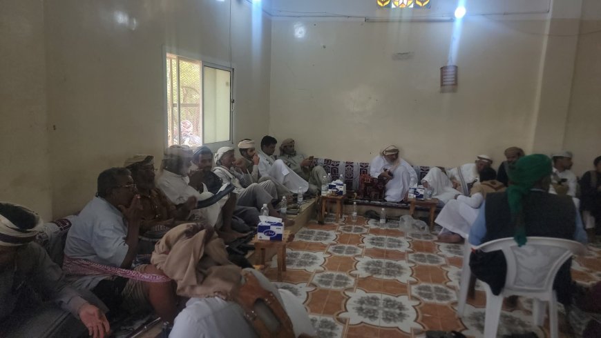شبوة تشهد تحكيماً قبلياً برئاسة المحافظ بن الوزير لإنهاء النزاع بين خليفة وعبيدة