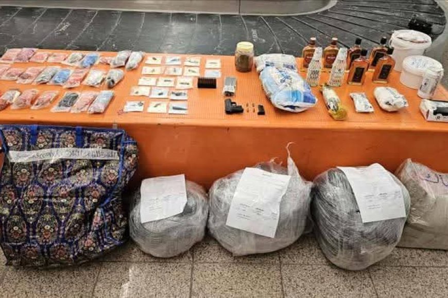 ضبط 13 مطلوباً وإحباط تهريب مواد مخدرة وقات في مطار سيئون الدولي