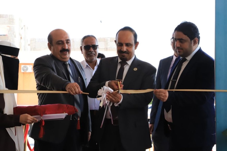 بن ماضي يطلق مشروع الطاقة المتجددة لثلاث مدارس في المكلا بتمويل إماراتي