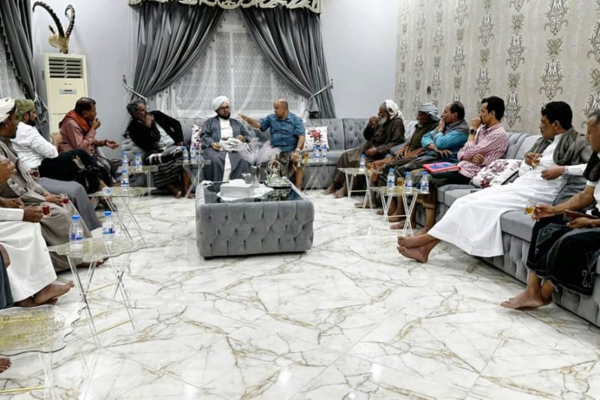 محافظ حضرموت يلتقي لجنة الوساطة ويؤكد ضرورة تغليب المصلحة العامة