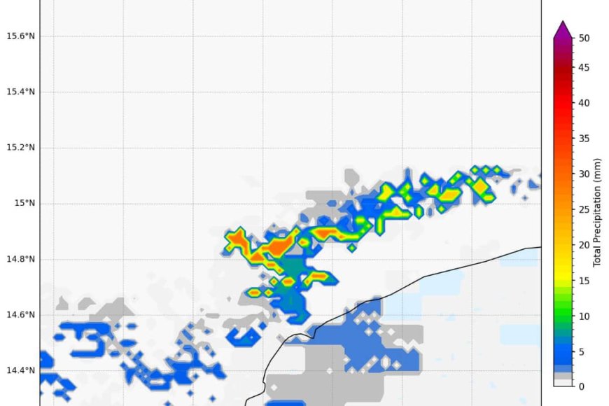 توقعات بهطول أمطار على ساحل حضرموت خلال 72 ساعة قادمة