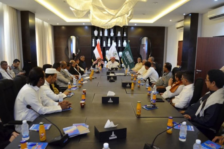 لقاء تشاوري في المكلا بين مجلس حضرموت الوطني والقضاة والمحامين لتعزيز العدالة