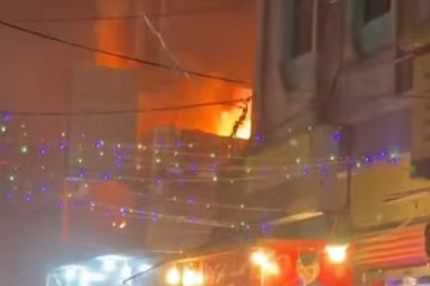 اندلاع حريق في الشرج بالمكلا ومطالبات بتدخل فوري