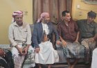 وفد من حلف قبائل حضرموت يزور جريحين في المكلا بمناسبة عيد الفطر