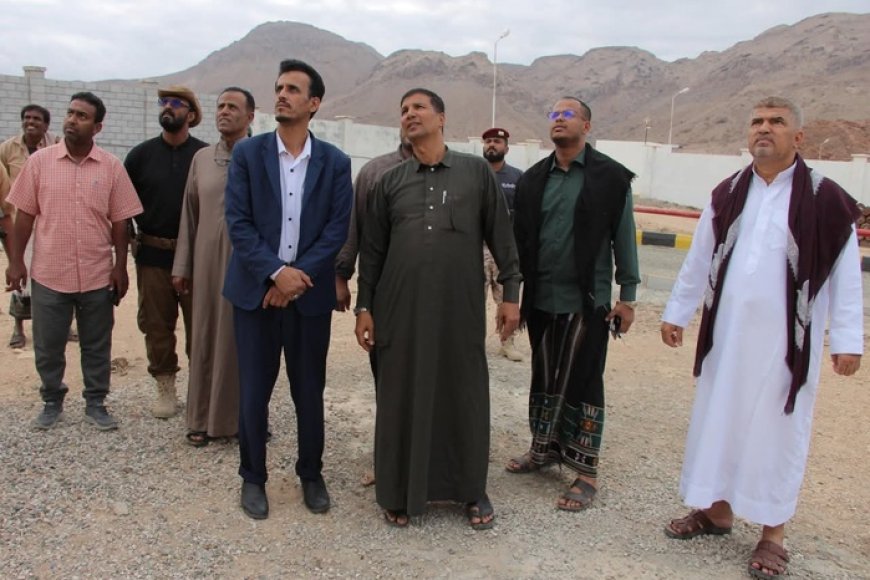 لجنة متابعة الغاز بحضرموت تنفذ زيارة ميدانية لمنشأة بروم