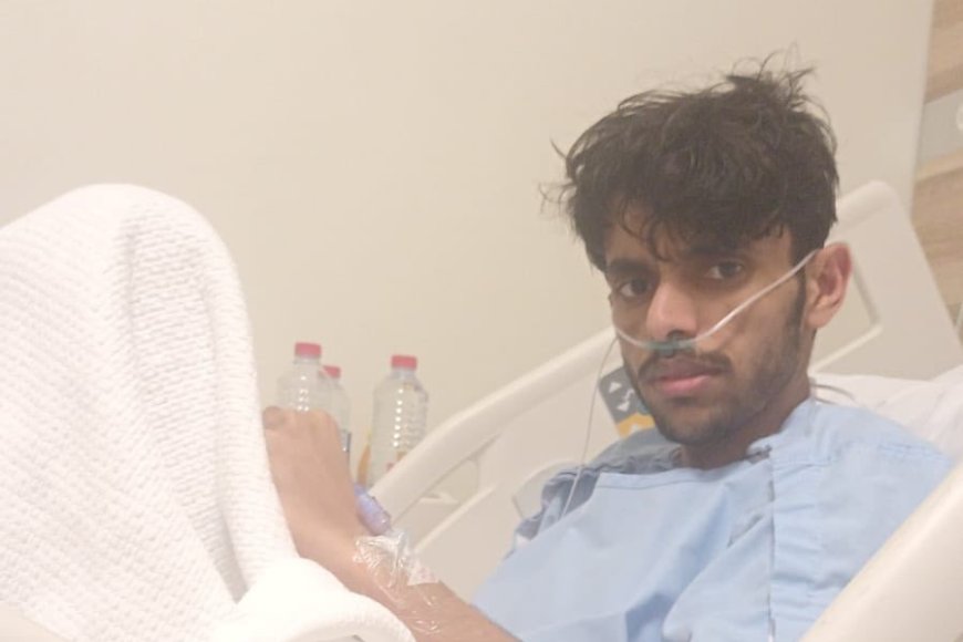 مناشدة إنسانية لإنقاذ شاب حضرمي يعاني من تليف رئوي حاد