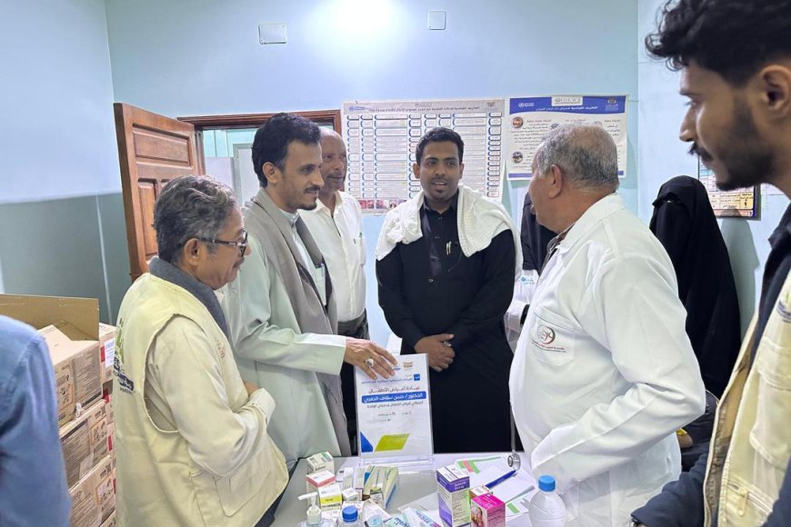 الجيلاني يطلق المخيم الطبي والعيادات التخصصية لخدمة المرضى في روكب بالمكلا