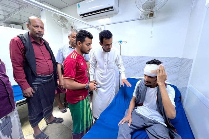 الجيلاني يتفقد جرحى إطلاق النار العشوائي بالمكلا ويشدد على ملاحقة المتورطين