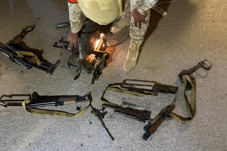 استمرار حملة أمنية صارمة لمنع حمل السلاح في سيئون ووادي حضرموت