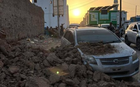 جزء من سور الشحر ينهار.. دعوات عاجلة لإنقاذ المعالم التاريخية