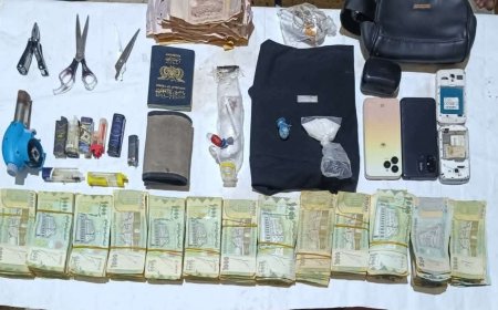 ضبط شخصين خلال مداهمة وكر لترويج المخدرات شرق المكلا