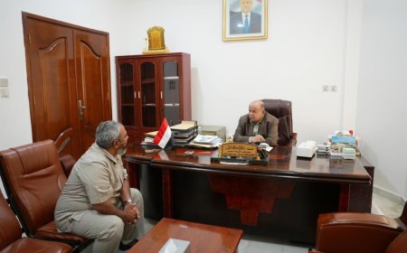 الخنبشي يطلع على أنشطة المعهد الديمقراطي الوطني ويؤكد دعم الشباب والعمل المدني