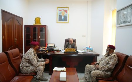 الخنبشي يناقش الاستعدادات لإحياء ذكرى تحرير ساحل حضرموت