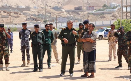 تعزيزاً للجاهزية الأمنية.. الجابري يلتقي بالقوة المضافة حديثاً للأجهزة الأمنية