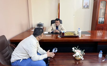 الوكيل الجيلاني يلتقي منسق البيئة والمناخ بالشبكة الوطنية لمناصرة حقوق الأشخاص ذوي الإعاقة