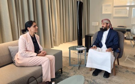 لقاء بين المحرّمي وسفيرة بريطانيا لبحث التطورات السياسية والأمنية والاقتصادية في اليمن