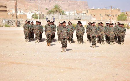 تدشين دمج قوات النخبة الحضرمية في الأجهزة الأمنية بوادي وصحراء حضرموت