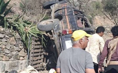 وفاة مواطن في حادث انقلاب مروع بهذه المديرية