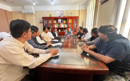 الوكيل الجيلاني يترأس اجتماعًا لمناقشة أوضاع القطاع السياحي والفندقي بحضرموت
