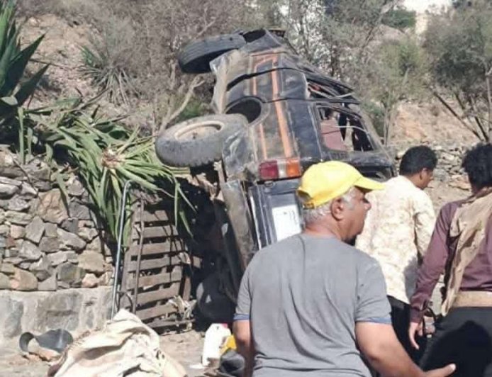 وفاة مواطن في حادث انقلاب مروع بهذه المديرية