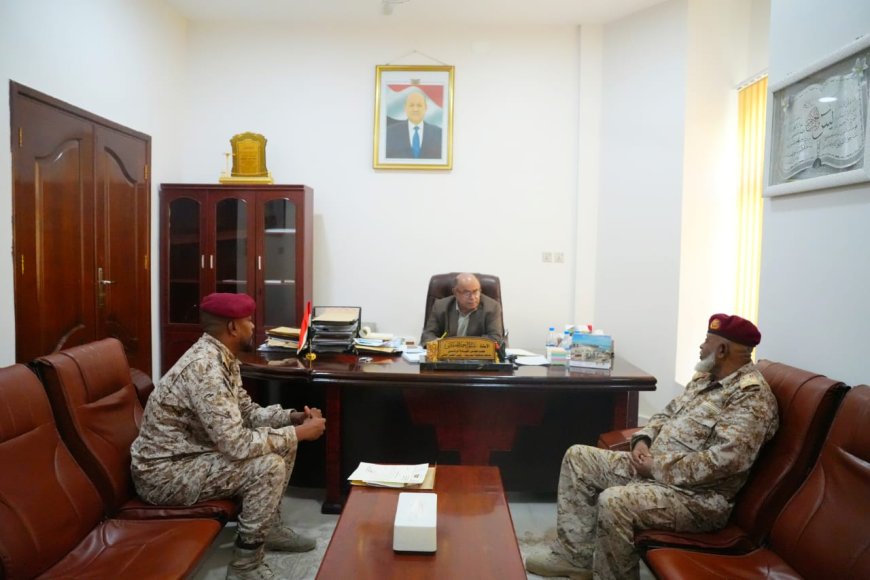 الخنبشي يناقش الاستعدادات لإحياء ذكرى تحرير ساحل حضرموت