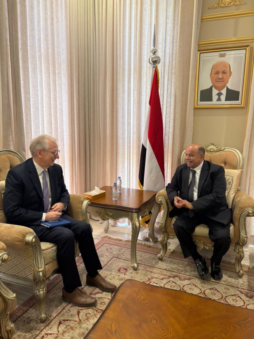 الخنبشي يبحث مع السفير الألماني العاقلات بين البلدين ومستجدات الأوضاع الراهنة