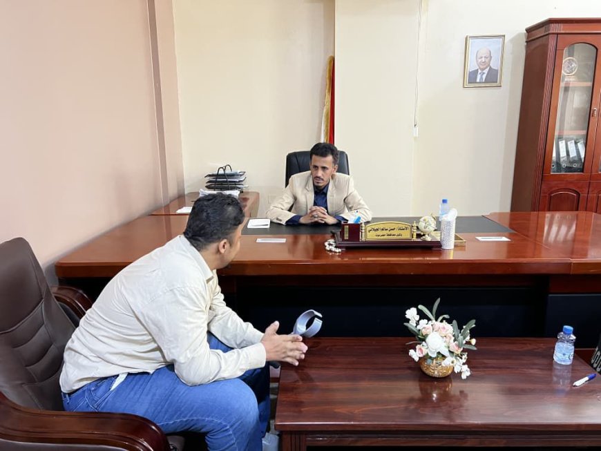 الوكيل الجيلاني يلتقي منسق البيئة والمناخ بالشبكة الوطنية لمناصرة حقوق الأشخاص ذوي الإعاقة