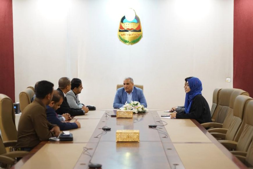 العبادي وبلخشر يبحثان آفاق التعاون المشترك للنهوض بالعملية التعليمية