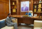 الخنبشي وباسليم  يبحثان تعزيز الشراكة في المجالات الثقافية والسياحية