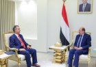 الزنداني يستقبل السفير الليبي ويؤكد عمق العلاقات الأخوية بين البلدين
