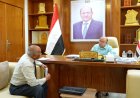 الخنبشي يطّلع على مشاريع استراتيجية لتنويع مصادر الطاقة ومعالجة أزمة الكهرباء بحضرموت