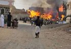 الألعاب النارية تتسبب بحريق هائل في أحد المنازل بهذه المحافظة