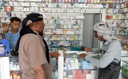 حملة رقابية بمدينة الشحر لمتابعة السجل التجاري والأسواق