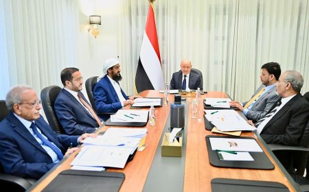 مجلس القيادة يشيد بالتقدم المحرز في توحيد القرار العسكري والأمني بالمحافظات المحررة