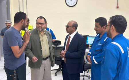 الكاف وبامقاء يزوران محطة بترومسيلة ويؤكدان هذا الأمر